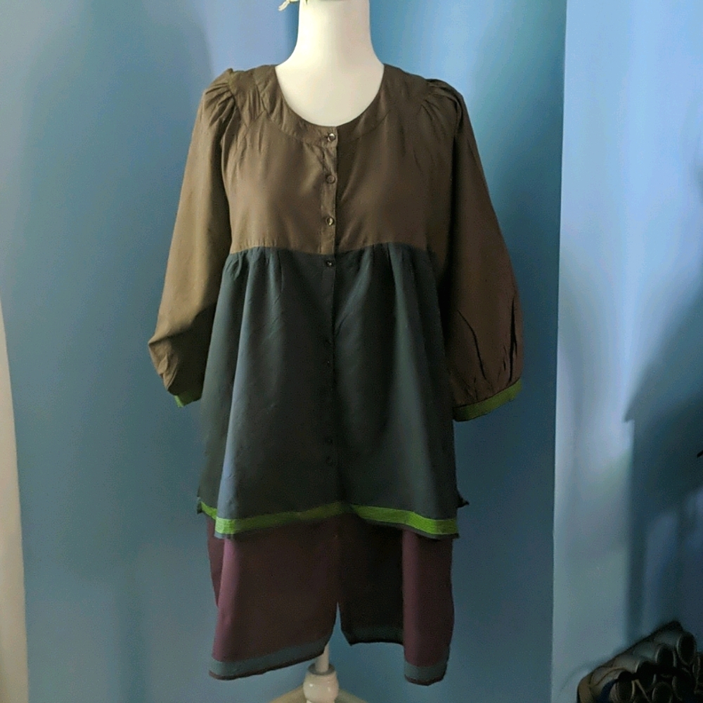 Khadi woven blouse
